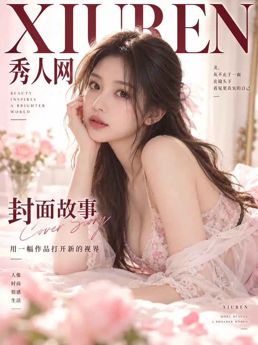 秀人网封面摄影画面